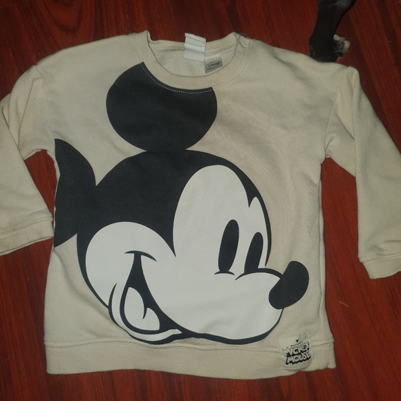 H&M Shirts & Tops 218 Months Hm Mickey Mouse Disney Sweatshirt
